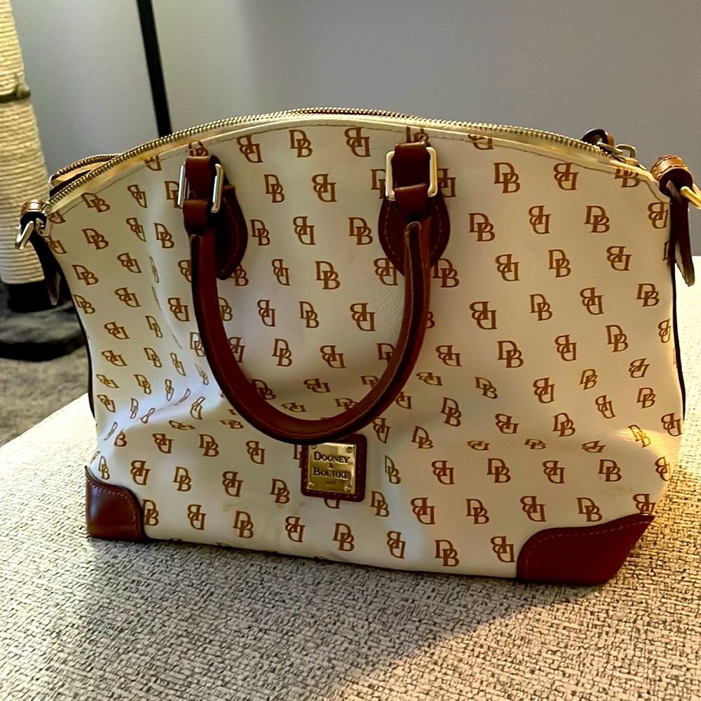 Dooney and Burke medium satchel with strap